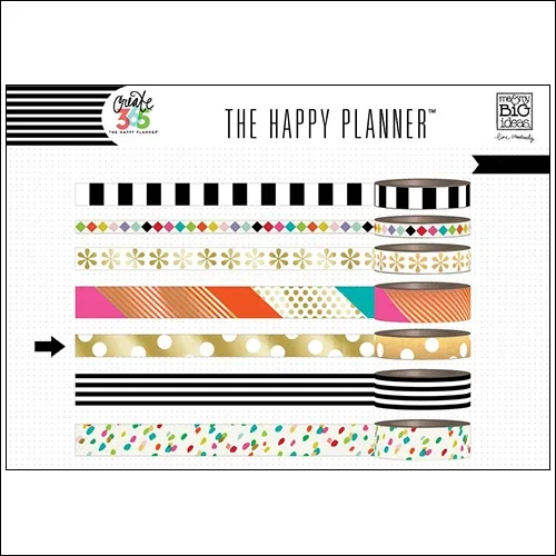 Me and My Big Washi Tape Roll Bright Create 365 The Happy Planner Collection