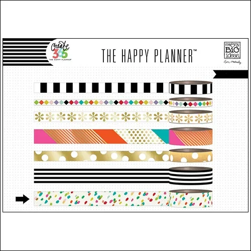 Me and My Big Washi Tape Roll Bright Create 365 The Happy Planner Collection