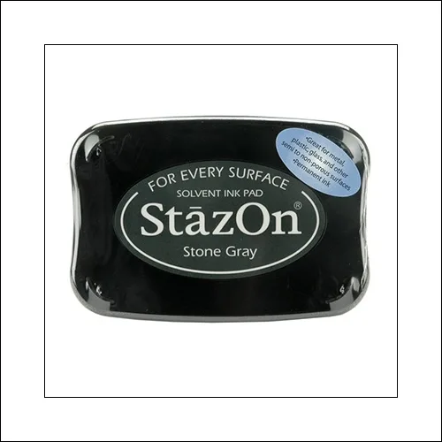 Tsukineko StazOn Stone Gray Ink Pad