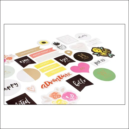 American Crafts Project Life Cardstock Die Cut Shapes Project 52 Fresh Edition by Liz Tamanaha