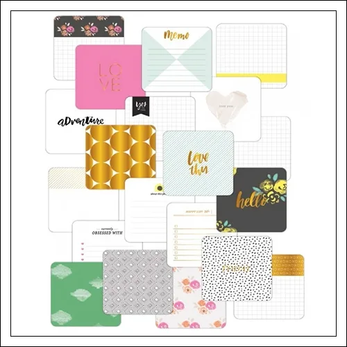 American Crafts Project Life 4 x 4 inch Cards Project 52 Fresh Edition by Liz Tamanaha