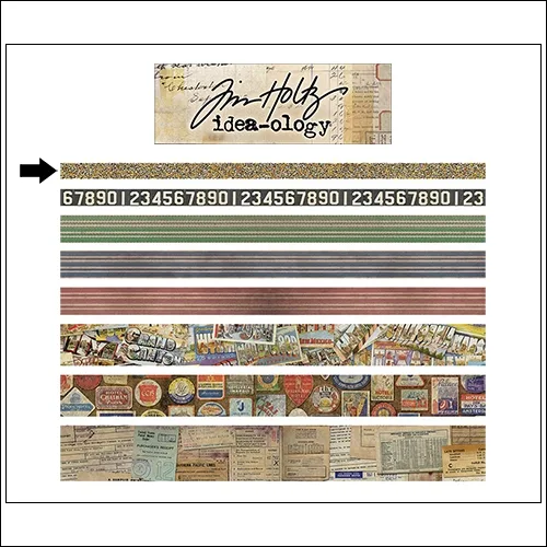 Idea-ology Advantus Design Tape Roll Travel by Tim Holtz