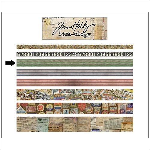 Idea-ology Advantus Design Tape Roll Travel by Tim Holtz