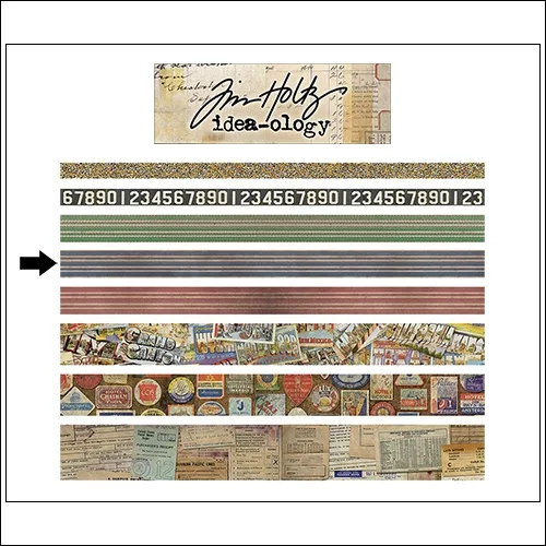Idea-ology Advantus Design Tape Roll Travel by Tim Holtz