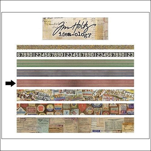 Idea-ology Advantus Design Tape Roll Travel by Tim Holtz
