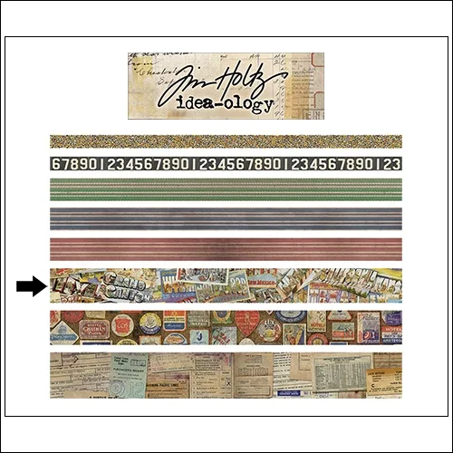 Idea-ology Advantus Design Tape Roll Travel by Tim Holtz