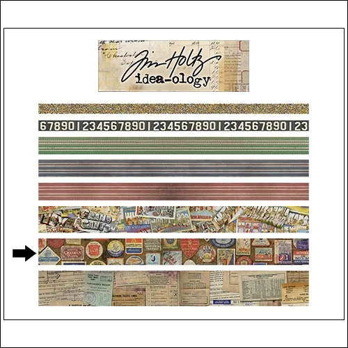 Idea-ology Advantus Design Tape Roll Travel by Tim Holtz