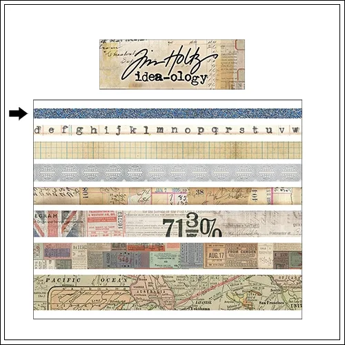 Idea-ology Advantus Design Tape Roll Journey by Tim Holtz