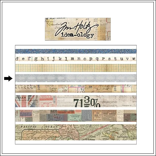 Idea-ology Advantus Design Tape Roll Journey by Tim Holtz