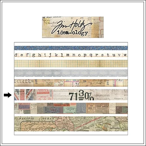 Idea-ology Advantus Design Tape Roll Journey by Tim Holtz