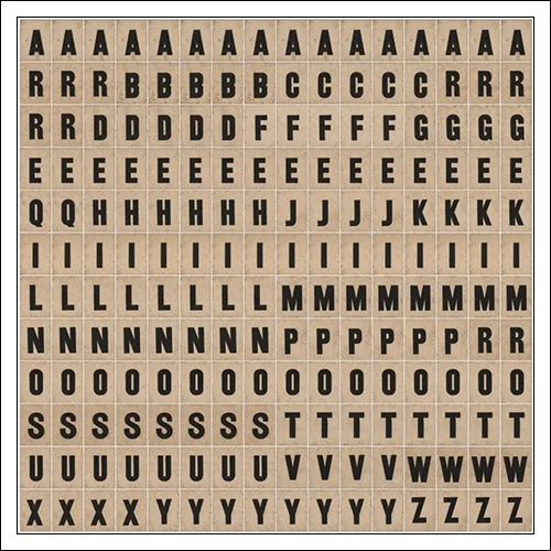 Idea-ology Advantus Alpha Chips Elementary by Tim Holtz