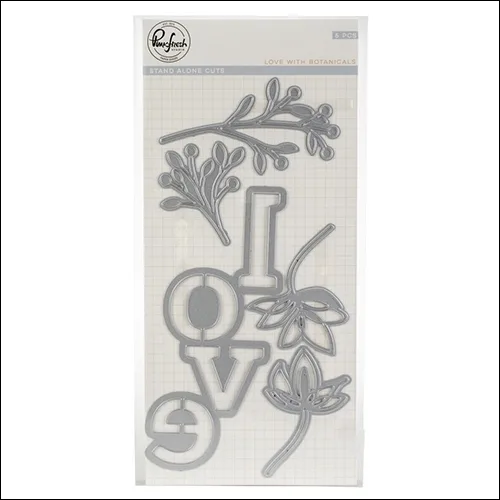 Pinkfresh Studio Die Set Love With Botanicals