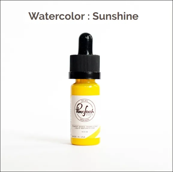 Pinkfresh Studio Watercolor Sunshine