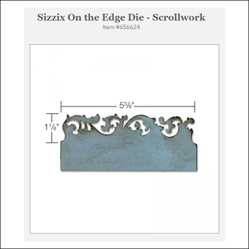 Sizzix Tim Holtz Alterations Die On the Edge