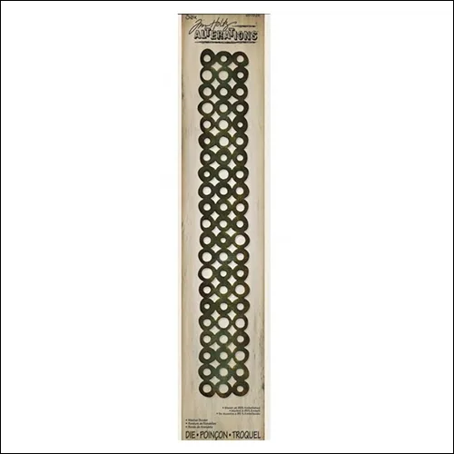 Sizzix Tim Holtz Alterations Die Sizzlits Decorative Strip Washer Border
