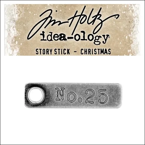 Idea-ology Tim Holtz Metal Story Stick Christmas No. 25