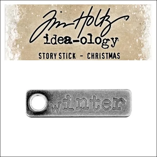 Idea-ology Tim Holtz Metal Story Stick Christmas Winter