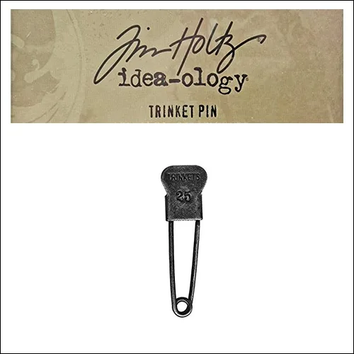 Idea-ology Tim Holtz Metal Trinket Pin Trinkets 25