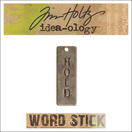 Idea-ology Tim Holtz Metal Word Stick Hold