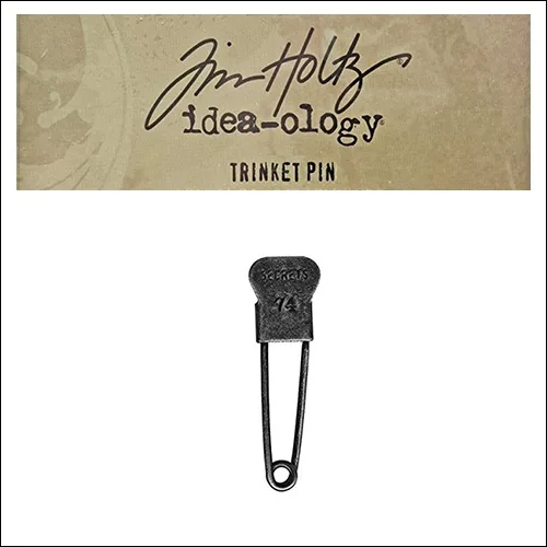 Idea-ology Tim Holtz Metal Trinket Pin Secrets 74
