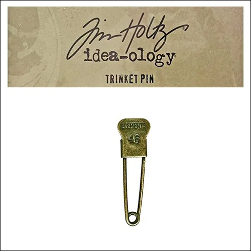 Idea-ology Tim Holtz Metal Trinket Pin Elements 46