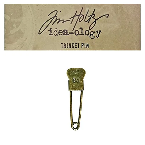 Idea-ology Tim Holtz Metal Trinket Pin Stuff 84