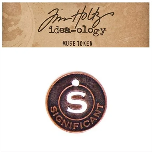 Idea-ology Tim Holtz Metal Muse Token Significant