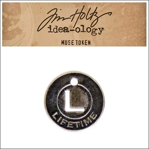 Idea-ology Tim Holtz Metal Muse Token Lifetime