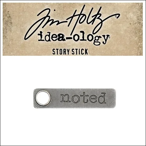 Idea-ology Tim Holtz Metal Story Stick Noted