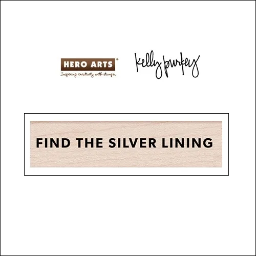 Hero Arts Kellys Real Life Wood Block Rubber Stamp Clearly Kelly Collection by Kelly Purkey