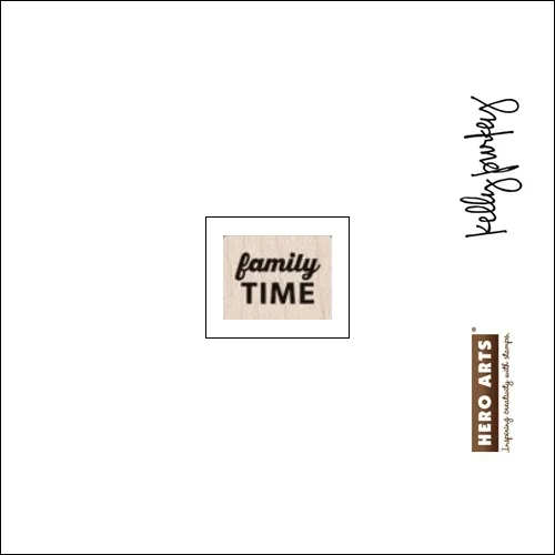 Hero Arts Kellys Holiday Planner Icon Wood Block Rubber Stamp Clearly Kelly Collection by Kelly Purkey