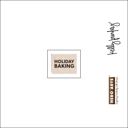 Hero Arts Kellys Holiday Planner Icon Wood Block Rubber Stamp Clearly Kelly Collection by Kelly Purkey