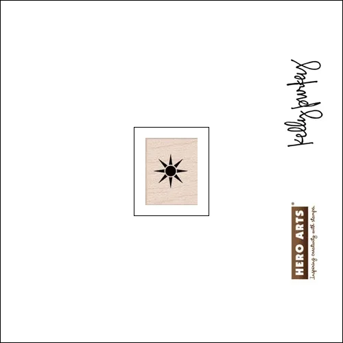 Hero Arts Kellys Planner Icon Wood Block Rubber Stamp Clearly Kelly Collection by Kelly Purkey