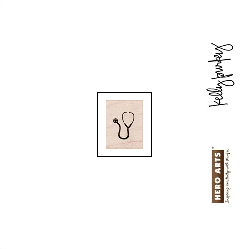 Hero Arts Kellys Planner Icon Wood Block Rubber Stamp Clearly Kelly Collection by Kelly Purkey