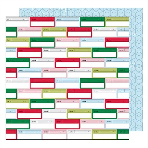American Crafts Paper Sheet Remember When Sweater Weather Collection