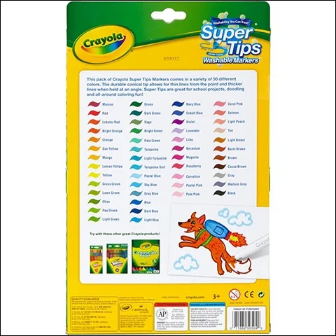 Crayola Super Tips Washable Markers