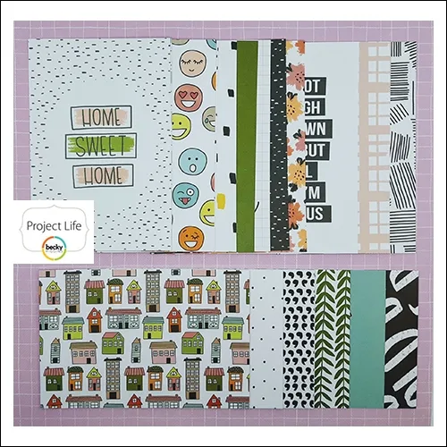 American Crafts Project Life Core Kit 4 x 6-inch Cards Project 52 Rad Edition Collection by Emily Merritt