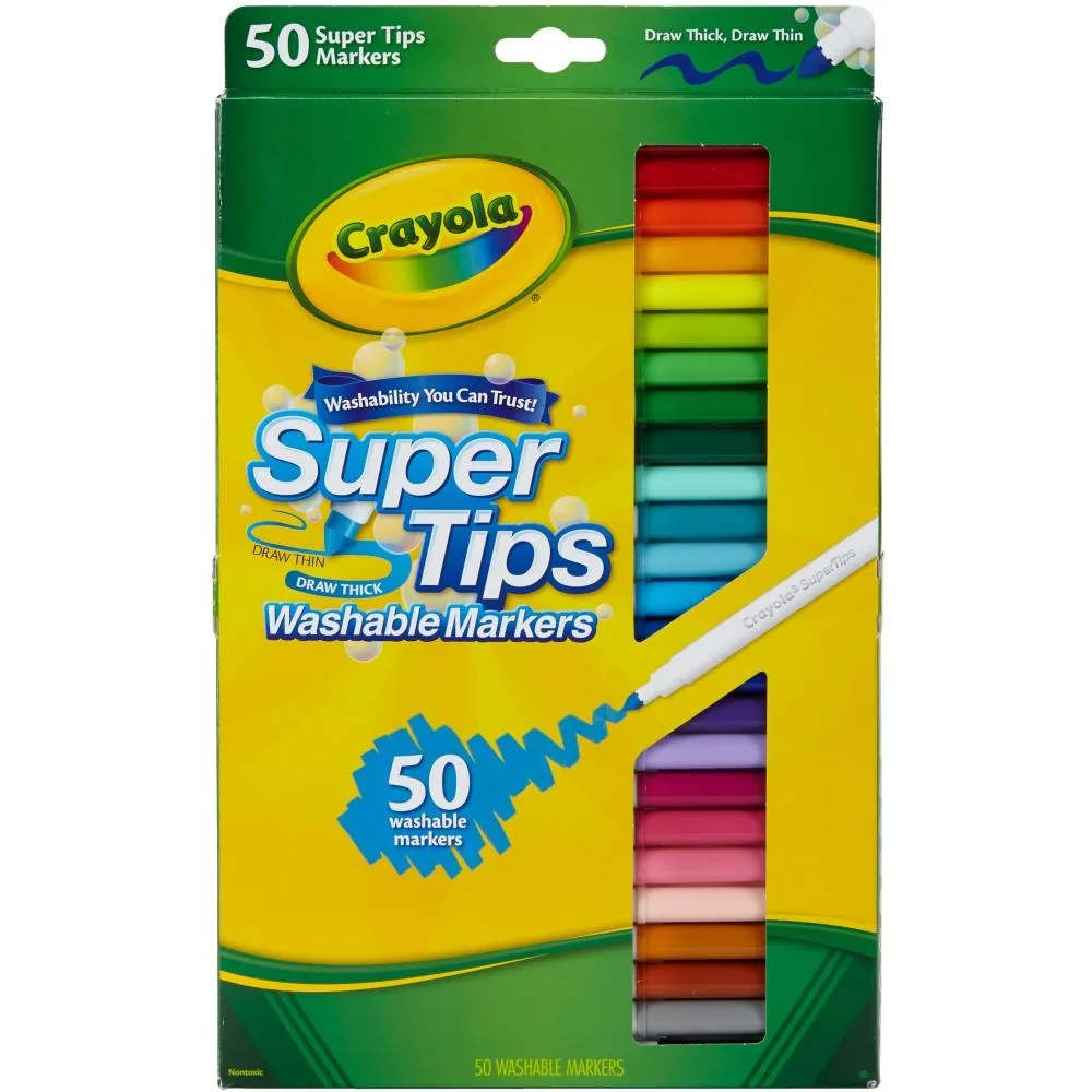 Crayola Super Tips Washable Markers