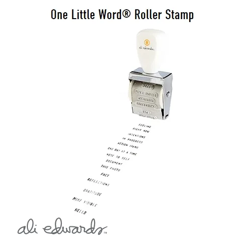 Ali Edwards One Little Word Roller Stamp