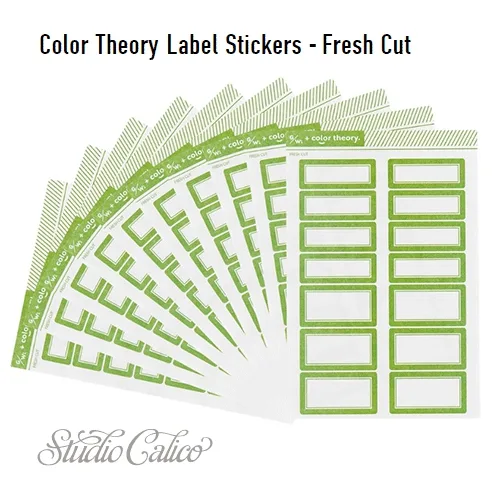 Studio Calico Color Theory Label Stickers Fresh Cut