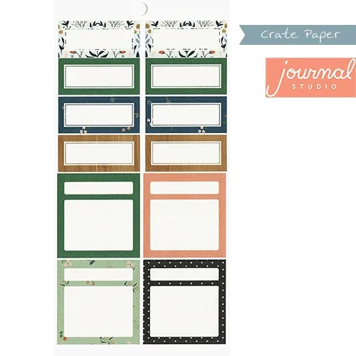 Crate Paper Sticker Sheet Journal Studio Collection