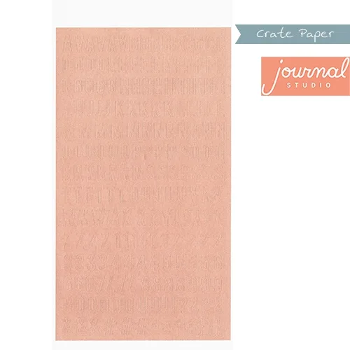 Crate Paper Sticker Sheet Journal Studio Collection