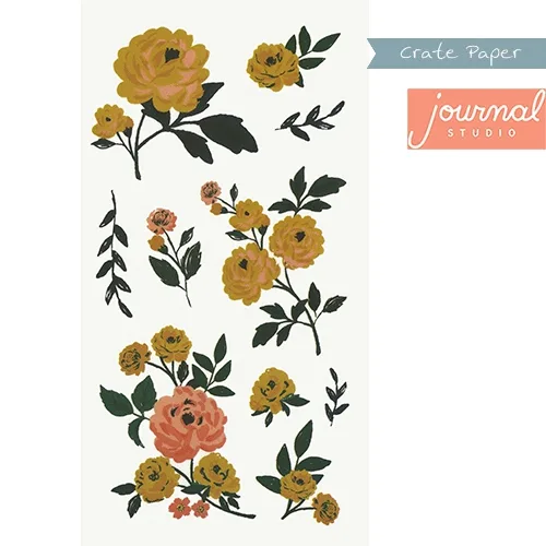 Crate Paper Sticker Sheet Journal Studio Collection