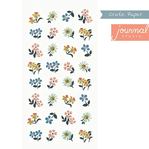 Crate Paper Sticker Sheet Journal Studio Collection