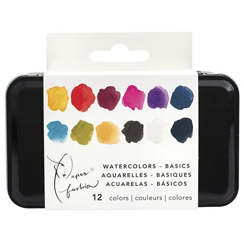 Paper Fashion Paint Watercolors Basics