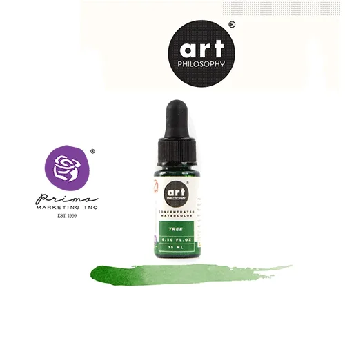 Prima Marketing Art Philosophy Concentrated Watercolor 0.5 fl. oz | 15 ml Tree