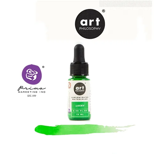 Prima Marketing Art Philosophy Concentrated Watercolor 0.5 fl. oz | 15 ml Lucky