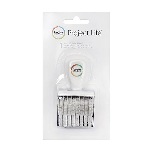 American Crafts Project Life 8 Dial Roller Date Stamp by Becky Higgins