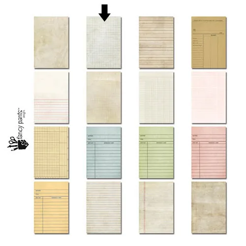 Fancy Pants Designs Accent and Journaling Cards Set 2 Artist Edition Collection