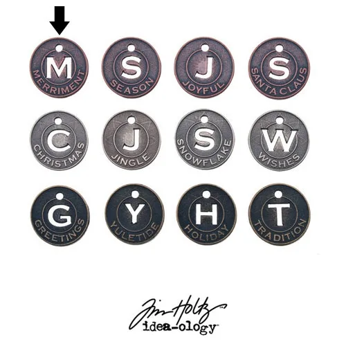 Idea-ology Tim Holtz Metal Muse Token Journey